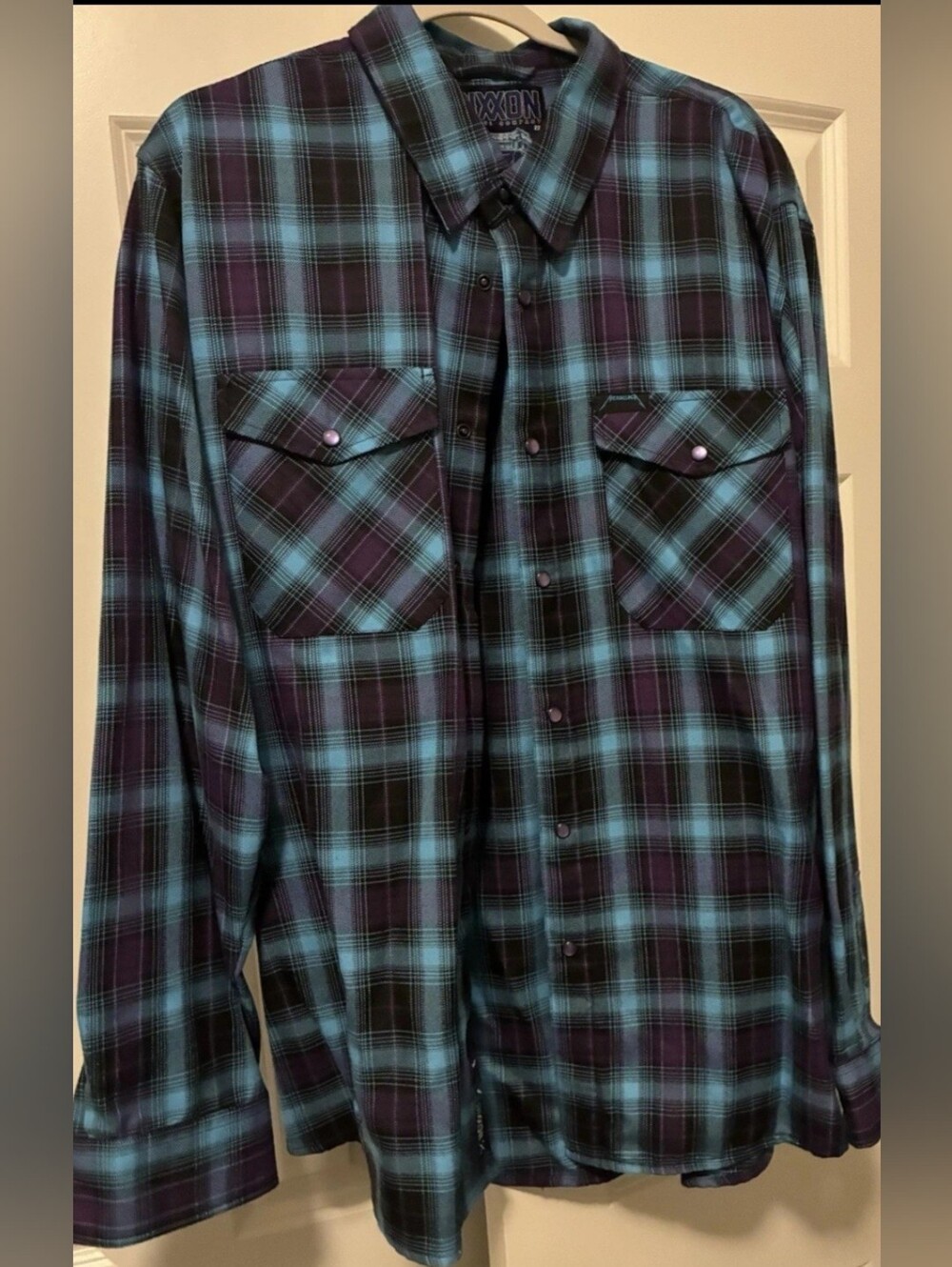 Dixxon Metallica Ride The Lightning Men's Flannel 2X